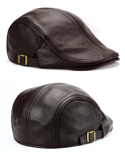 The Ascot | Premium Leather Cap