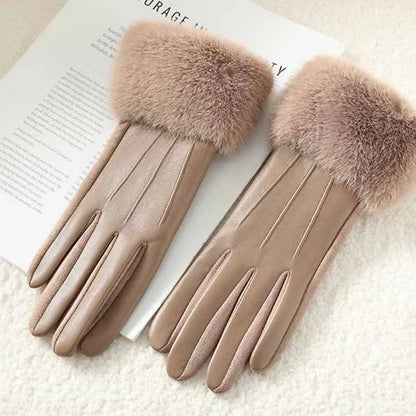 Isla | Winter Leather Gloves