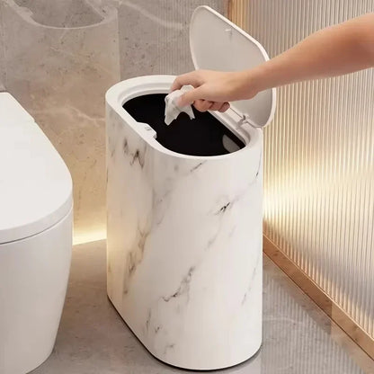 Scandinavian Marble Luxe Bin