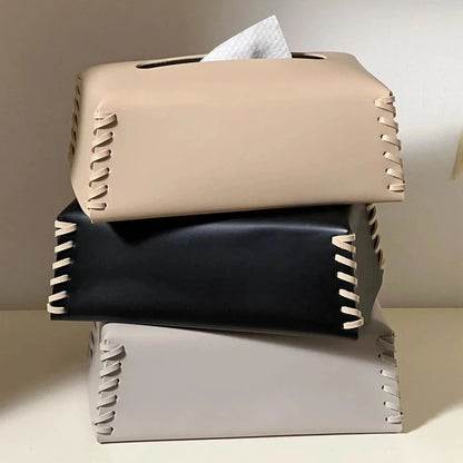 Luxury Leather Tissue Cases