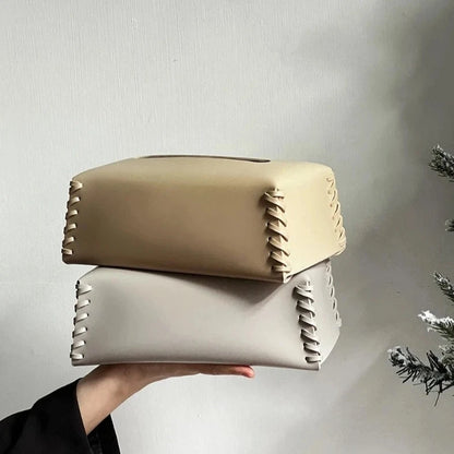 Luxury Leather Tissue Cases