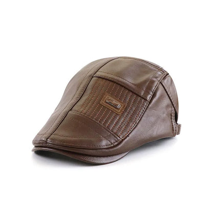 Vincent | Classic Leather Cap