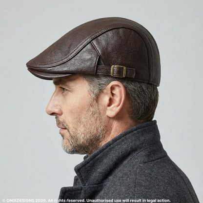 The Ascot | Premium Leather Cap