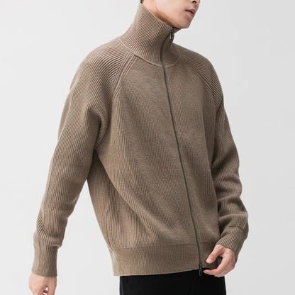 Aspen | Ribbed Zip-Up Sweater