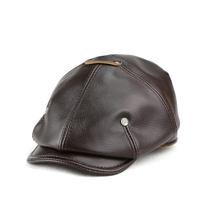 The Stirling | Vintage Genuine Leather Cap