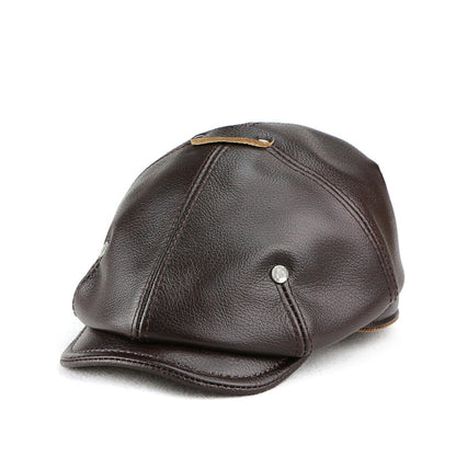 The Stirling | Vintage Genuine Leather Cap