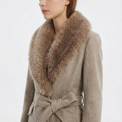 Margaux | Longline Wool Coat