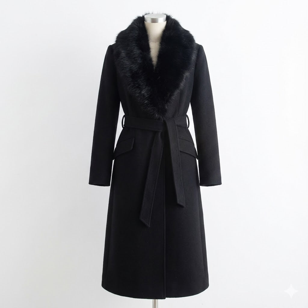 Margaux | Longline Wool Coat
