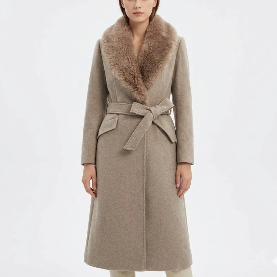 Margaux | Longline Wool Coat