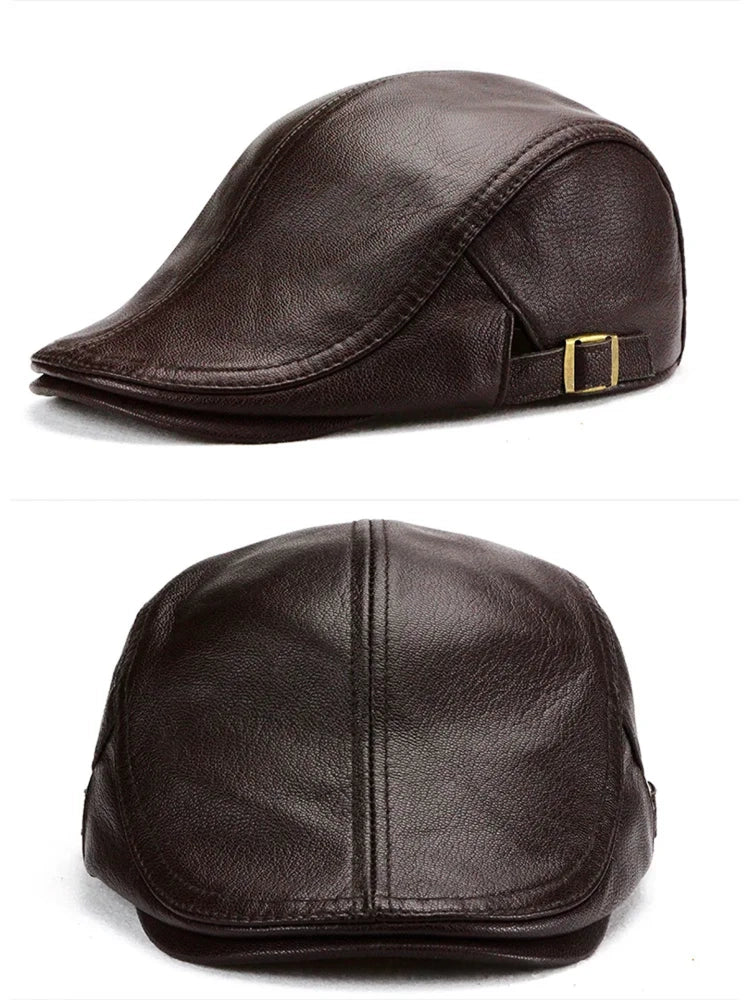 The Ascot | Premium Leather Cap