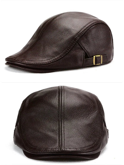 The Ascot | Premium Leather Cap